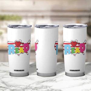 Read Lover America Map Tumbler Cup National Reading Month Bookish Book Lovers TS02 Print Your Wear