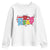 Read Lover America Map Youth Sweatshirt National Reading Month Bookish Book Lovers TS02 White Print Your Wear