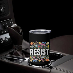 Floral Resist Tumbler Cup Not My President Not My Voice Not My Values Not My Beliefs TS02 Print Your Wear