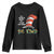 Autism Awareness Youth Sweatshirt Why Fit In When You Were Born To Stand Out Cat In Hat TS02 Black Print Your Wear