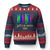 Gulf of Mexico Ugly Christmas Sweater Golfo de México 1550 Retro Tuna TS02 Navy Red Print Your Wear
