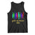 Gulf of Mexico Tank Top Golfo de México 1550 Retro Tuna TS02 Black Print Your Wear