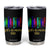 Gulf of Mexico Tumbler Cup Golfo de México 1550 Retro Tuna TS02 Black Print Your Wear