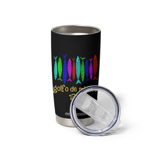 Gulf of Mexico Tumbler Cup Golfo de México 1550 Retro Tuna TS02 Print Your Wear