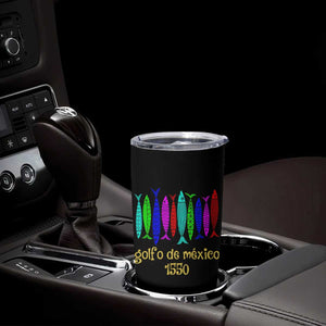Gulf of Mexico Tumbler Cup Golfo de México 1550 Retro Tuna TS02 Print Your Wear