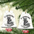 St Patricks Day Raccoon Meme Ceramic Ornament If I Shenan Once I'll Shenanigan TS02 Print Your Wear