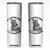St Patricks Day Raccoon Meme Skinny Tumbler If I Shenan Once I'll Shenanigan TS02 White Print Your Wear