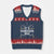 It's Ramadan Bro V-Neck Knit Sweater Vest Islamic Fasting Muslim TS02 Navy Red Print Your Wear