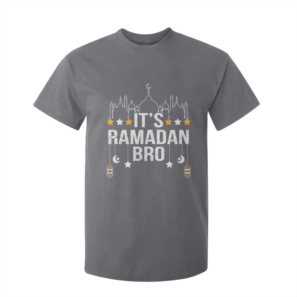 It's Ramadan Bro T Shirt For Kid Islamic Fasting Muslim TS02 Charcoal Print Your Wear