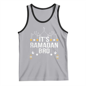 It's Ramadan Bro Tank Top Islamic Fasting Muslim TS02 Athletic Heather Black Print Your Wear
