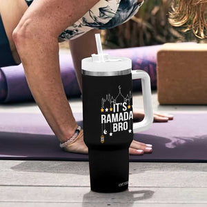 It's Ramadan Bro Tumbler With Handle Islamic Fasting Muslim TS02 Print Your Wear