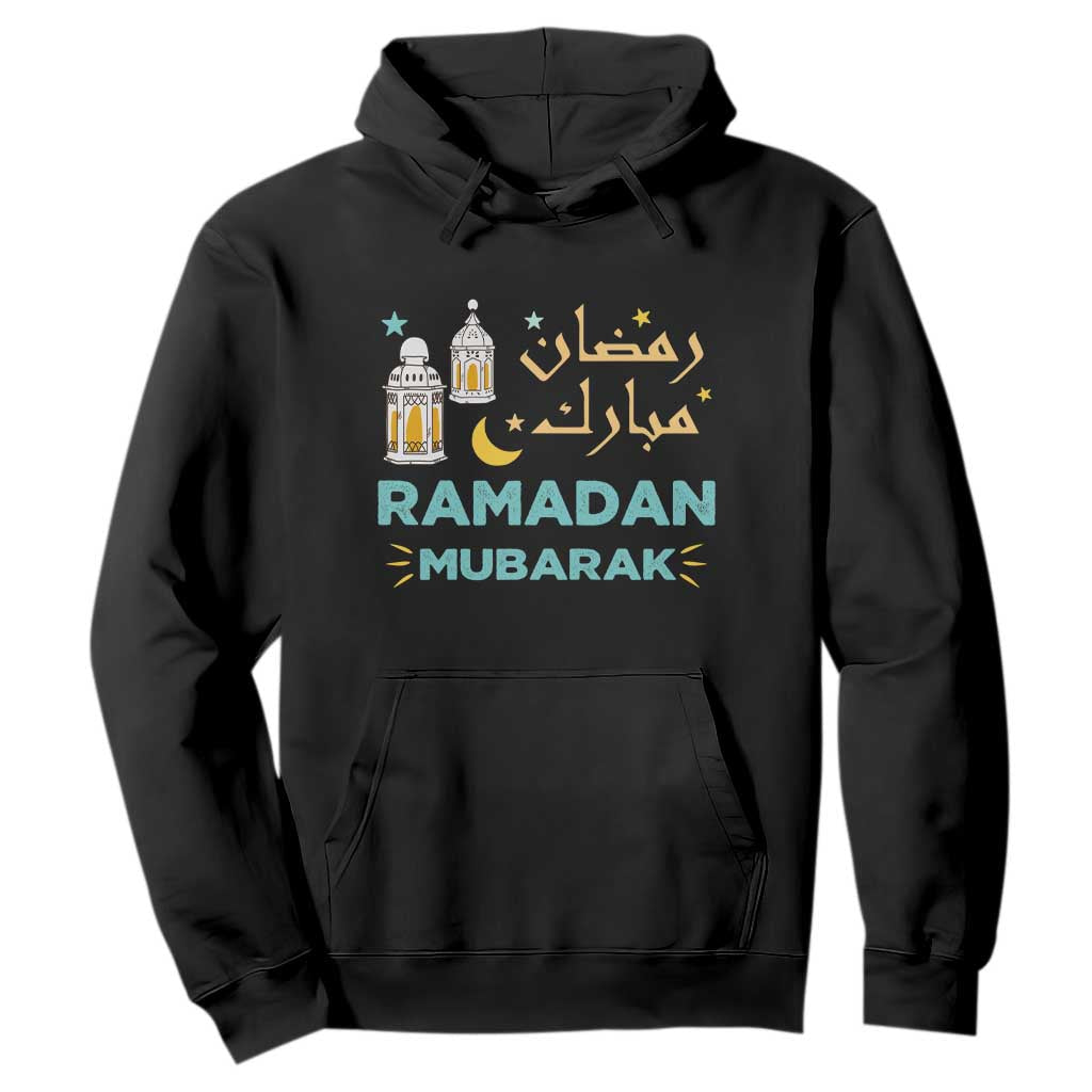 Ramadan Mubarak Muslim Hoodie TS02 Black Print Your Wear
