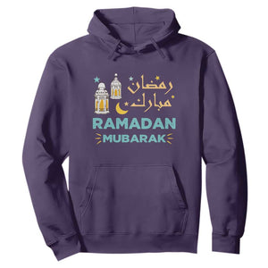 Ramadan Mubarak Muslim Hoodie TS02 Purple Print Your Wear