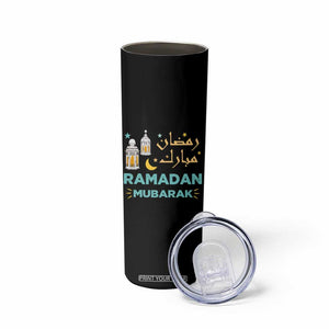 Ramadan Mubarak Muslim Skinny Tumbler TS02 Print Your Wear