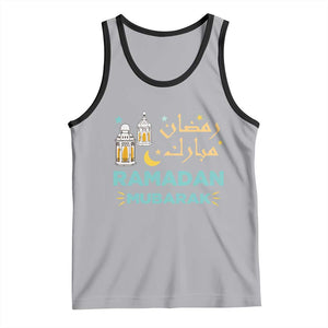 Ramadan Mubarak Muslim Tank Top TS02 Athletic Heather Black Print Your Wear