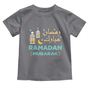 Ramadan Mubarak Muslim Toddler T Shirt TS02 Charcoal Print Your Wear