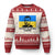 Im Not Playing Cards Ugly Christmas Sweater Zelensky Trump Ukraine Flag TS02 Beige Red Print Your Wear