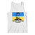 Im Not Playing Cards Tank Top Zelensky Trump Ukraine Flag TS02 White Print Your Wear