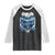 Respect The Drip Baseball Raglan Shirt Driping Ice Cream Sport Lover TS02 Black White Print Your Wear