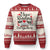 I Love Reading Here There Anywhere Ugly Christmas Sweater Reading Month Across America TS02 Beige Red Print Your Wear
