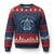 Gulf of Mexico Turtle Ugly Christmas Sweater Golfo de Mexico Forever TS02 Navy Red Print Your Wear
