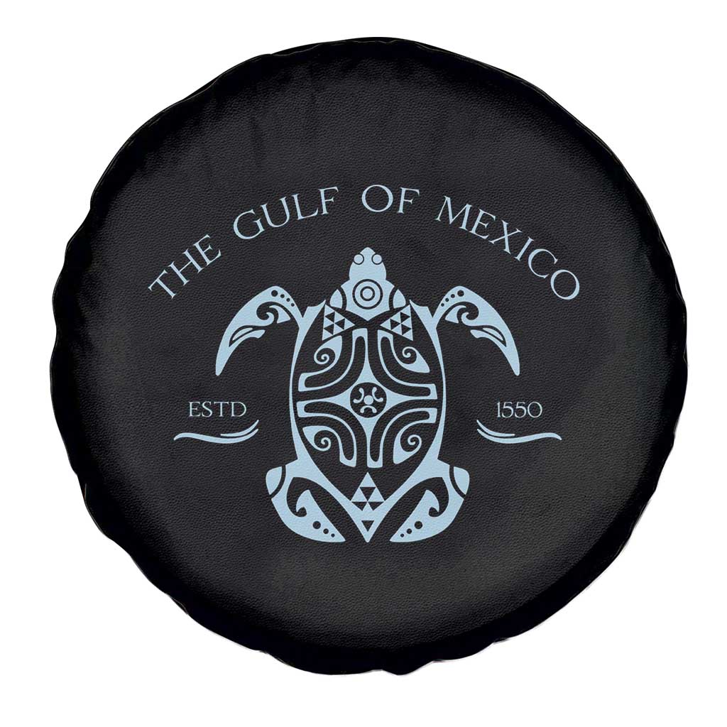 Gulf of Mexico Turtle Spare Tire Cover Golfo de Mexico Forever TS02 Print Your Wear