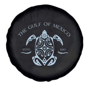 Gulf of Mexico Turtle Spare Tire Cover Golfo de Mexico Forever TS02 Print Your Wear
