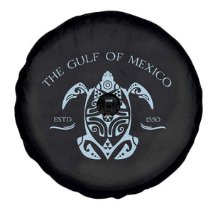 Gulf of Mexico Turtle Spare Tire Cover Golfo de Mexico Forever TS02 Print Your Wear