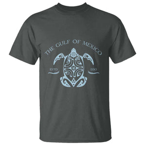 Gulf of Mexico Turtle T Shirt Golfo de Mexico Forever TS02 Dark Heather Print Your Wear