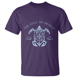 Gulf of Mexico Turtle T Shirt Golfo de Mexico Forever TS02 Purple Print Your Wear