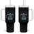 Gulf of Mexico Turtle Tumbler With Handle Golfo de Mexico Forever TS02 One Size: 40 oz Black Print Your Wear
