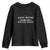 Hate Never Made Any Nation Great Youth Sweatshirt TS02 Black Print Your Wear