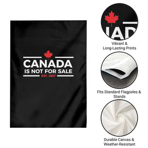 Canada Is Not For Sale Est. 1867 Garden Flag TS02 Print Your Wear