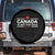 Canada Is Not For Sale Est. 1867 Spare Tire Cover TS02 No hole Black Print Your Wear