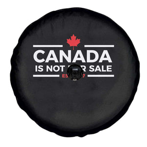 Canada Is Not For Sale Est. 1867 Spare Tire Cover TS02 Print Your Wear