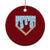 Baseball Ice Cream Dripping Ceramic Ornament Home Plate Drip TS02 1pc Red Print Your Wear