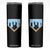 Baseball Ice Cream Dripping Skinny Tumbler Home Plate Drip TS02 Black Print Your Wear