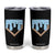 Baseball Ice Cream Dripping Tumbler Cup Home Plate Drip TS02 Black Print Your Wear