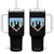 Baseball Ice Cream Dripping Tumbler With Handle Home Plate Drip TS02 One Size: 40 oz Black Print Your Wear