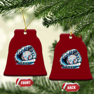 Baseball Drip Sprinkles Ice Cream Ceramic Ornament Ball and Glove Dripping TS02 Print Your Wear