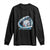 Baseball Drip Sprinkles Ice Cream Long Sleeve Shirt Ball and Glove Dripping TS02 Black Print Your Wear