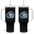 Baseball Drip Sprinkles Ice Cream Tumbler With Handle Ball and Glove Dripping TS02 One Size: 40 oz Black Print Your Wear