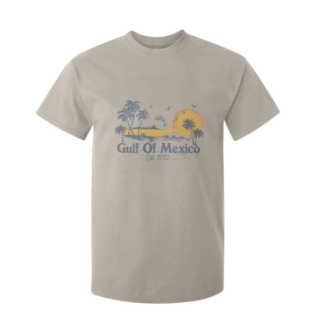 Vintage Gulf of Mexico Est 1550 T Shirt For Kid Golfo De Mexico TS02 Sand Print Your Wear