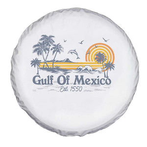 Vintage Gulf of Mexico Est 1550 Spare Tire Cover Golfo De Mexico TS02 Print Your Wear