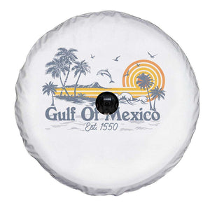 Vintage Gulf of Mexico Est 1550 Spare Tire Cover Golfo De Mexico TS02 Print Your Wear