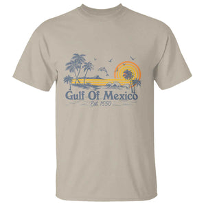 Vintage Gulf of Mexico Est 1550 T Shirt Golfo De Mexico TS02 Sand Print Your Wear