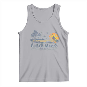 Vintage Gulf of Mexico Est 1550 Tank Top Golfo De Mexico TS02 Athletic Heather Print Your Wear