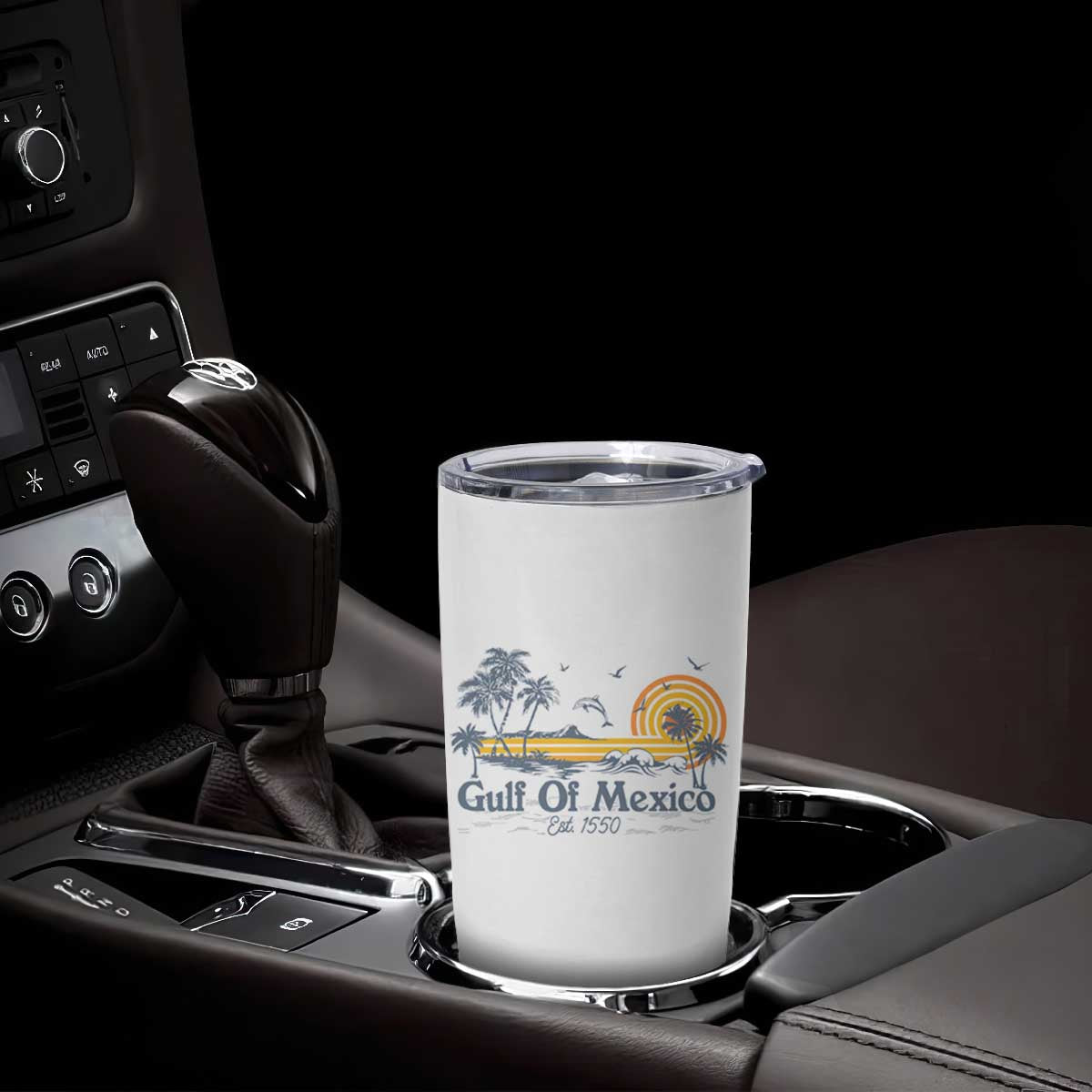 Vintage Gulf of Mexico Est 1550 Tumbler Cup Golfo De Mexico TS02 Print Your Wear