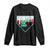 Baseball Home Plate Dripping Ice Cream Long Sleeve Shirt Respect The Drip Social Club Sprinkles TS02 Black Print Your Wear
