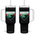 Baseball Home Plate Dripping Ice Cream Tumbler With Handle Respect The Drip Social Club Sprinkles TS02 One Size: 40 oz Black Print Your Wear